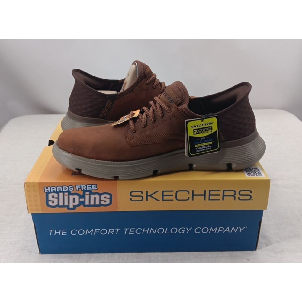 Skechers Sneakers Men's Size: 9.5 Garza Gerwin Hands Free Slip Ons Nwt